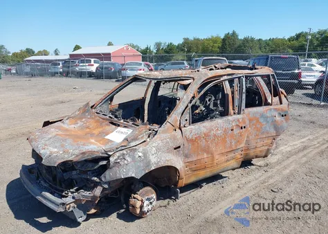 2007 Honda Pilot Ex-L из США, поврежденный, VIN 2HKYF18507H537083